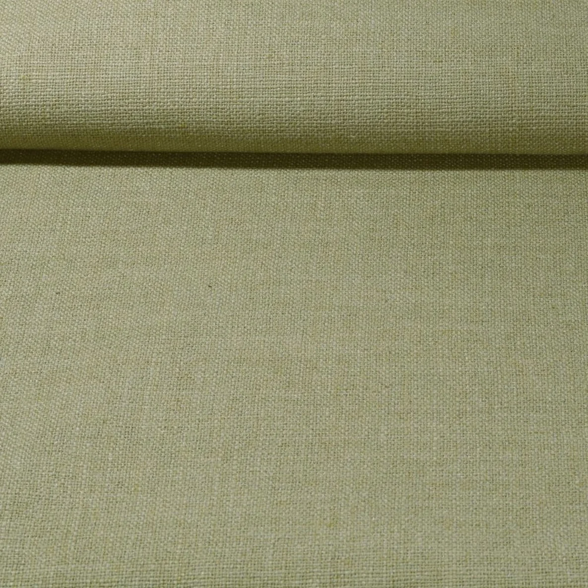 Polsterstoff "June" Uni Lindgrün Melange