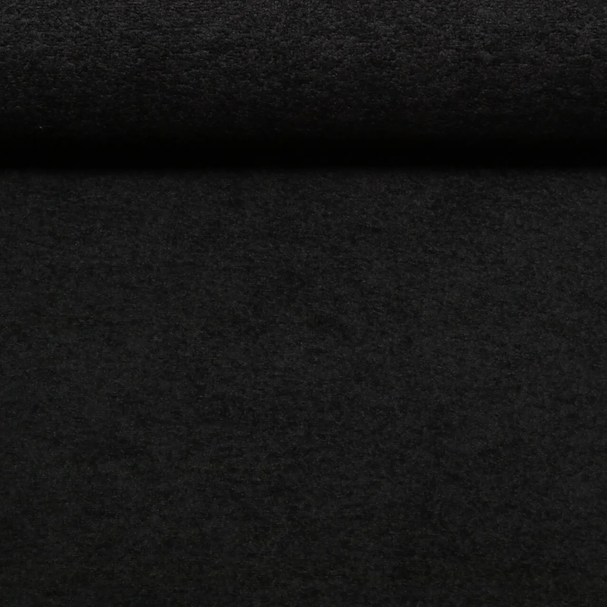 Polsterstoff "Patty" Uni Schwarz