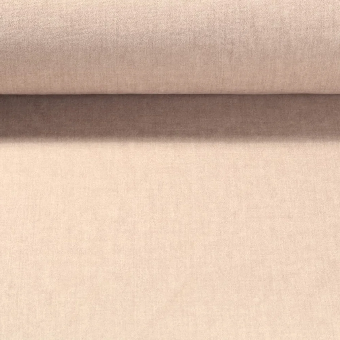 Polsterstoff Samt "Louise"  Uni Beige