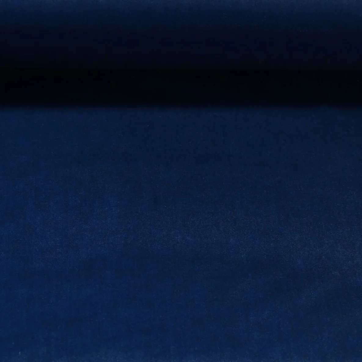 Polsterstoff Samt "Louise"  Uni Blau