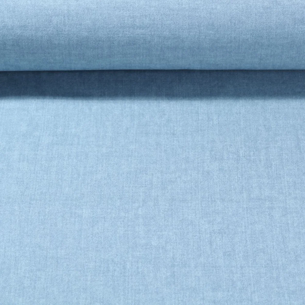 Polsterstoff Samt "Louise"  Uni Hellblau