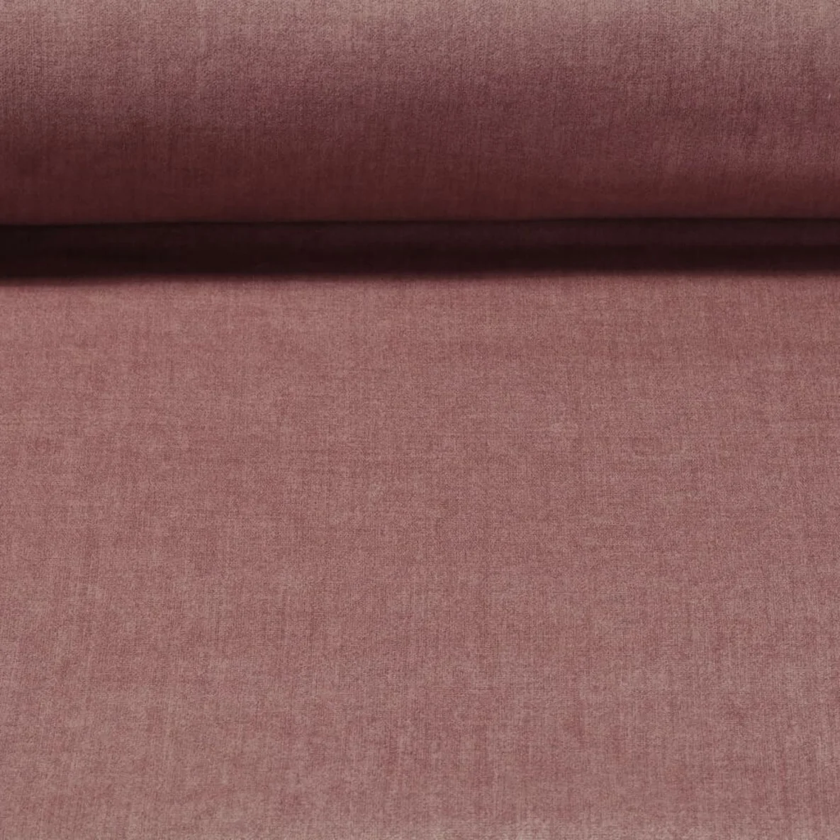 Polsterstoff Samt "Louise"  Uni Rosenholz