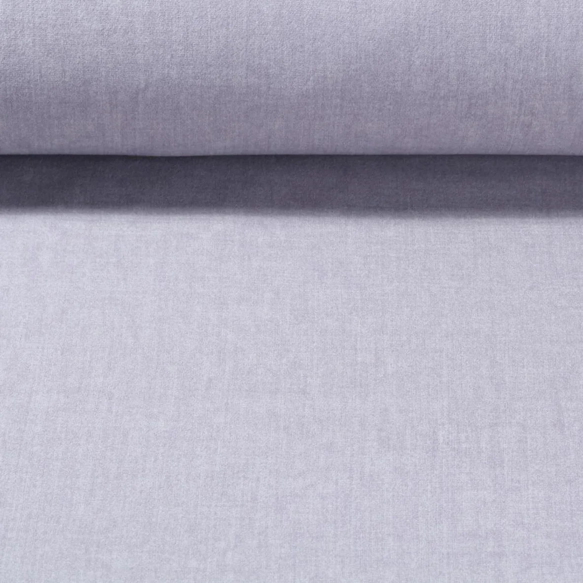 Polsterstoff Samt "Louise"  Uni Silbergrau
