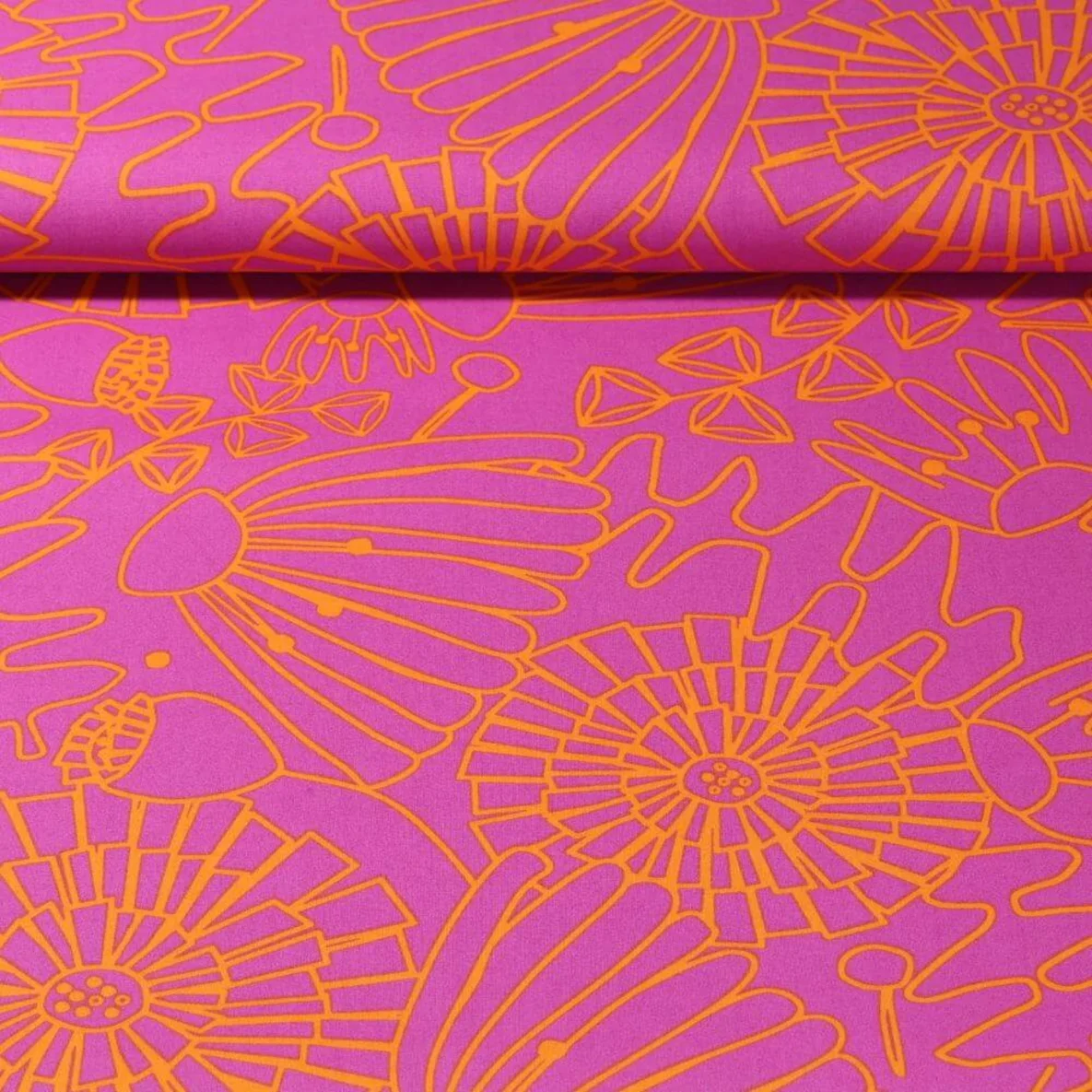 Popeline "Eden" Pink