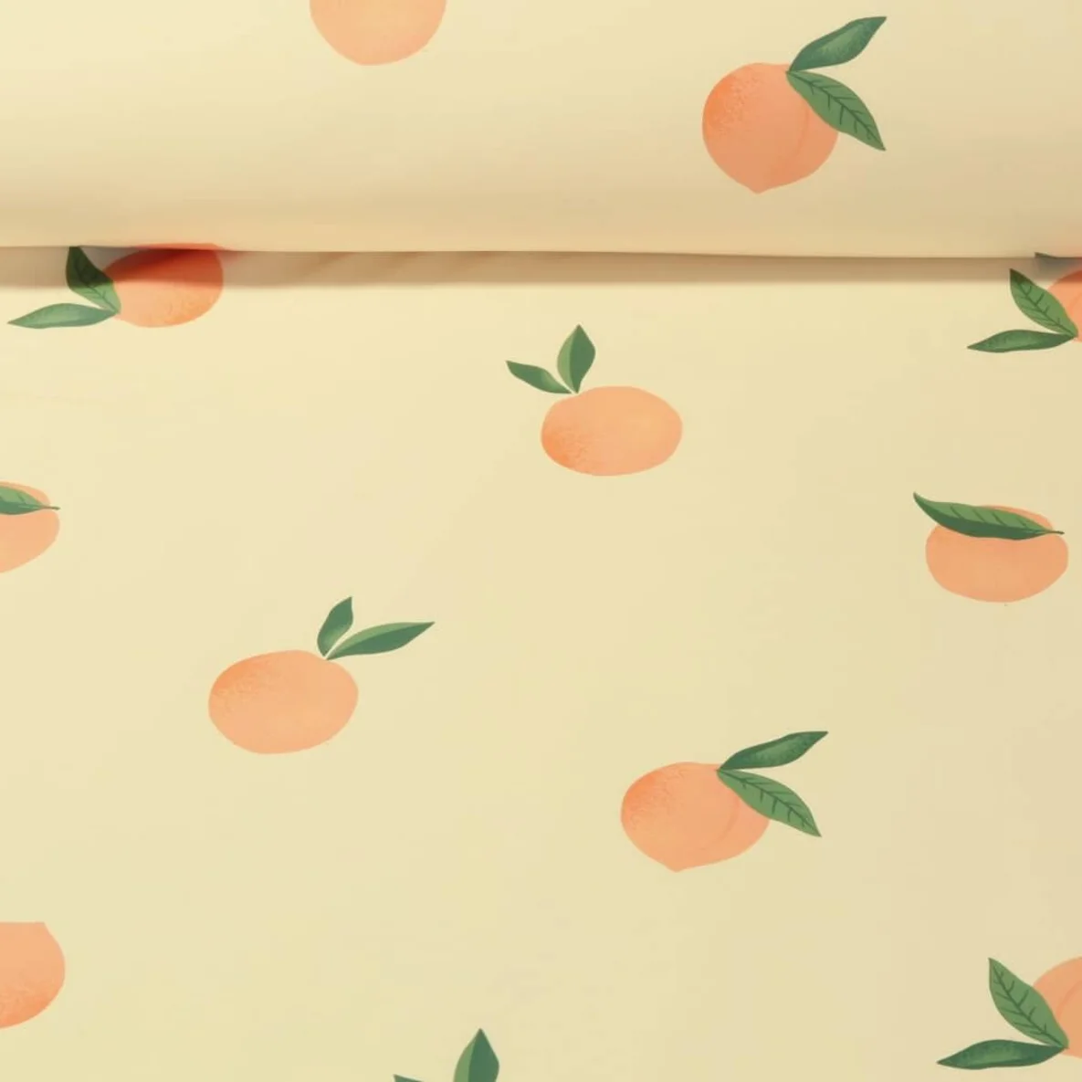 Regenjackenstoff Aqua Protect Früchte Hellorange