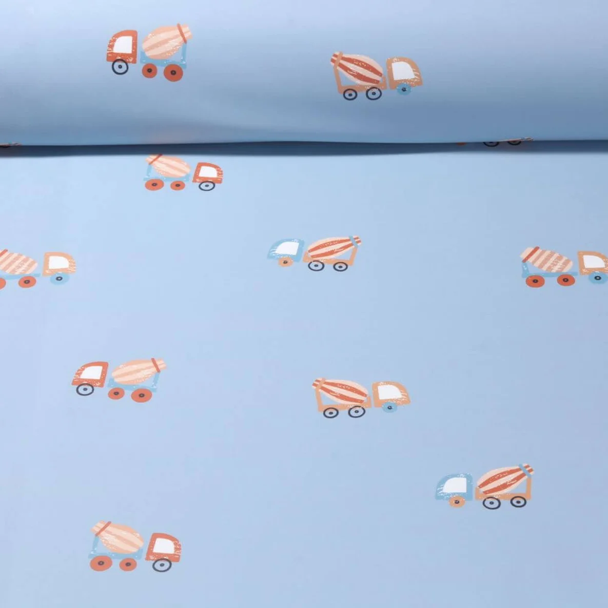 Regenjackenstoff Aqua Protect Lastwagen Blau