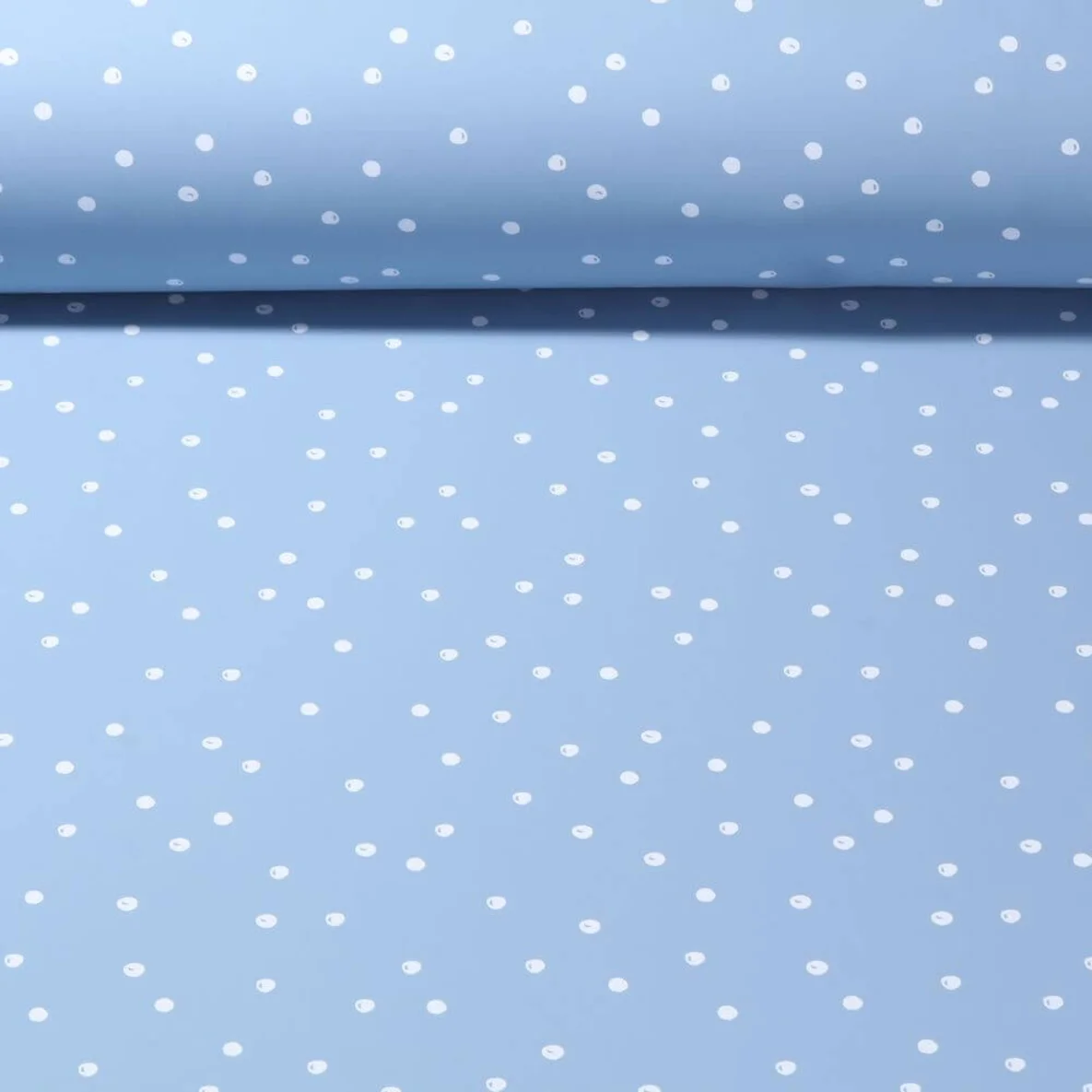 Regenjackenstoff Aqua Protect Punkte Blau