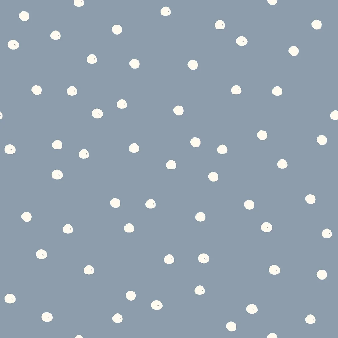 Regenjackenstoff Aqua Protect Punkte Blau
