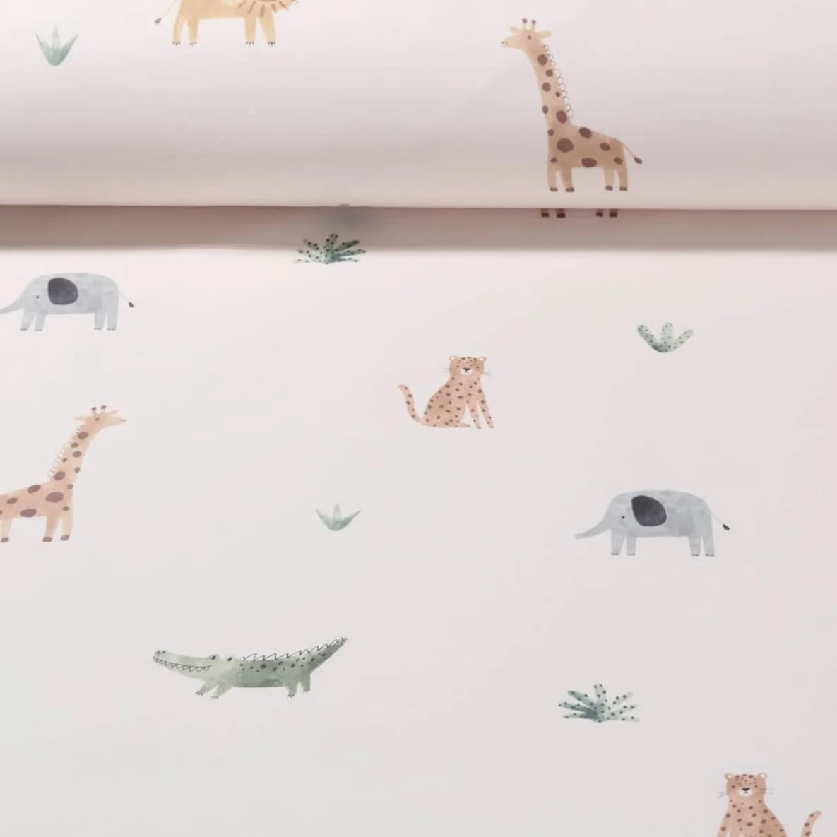 Regenjackenstoff Aqua Protect Safaritiere Ecru