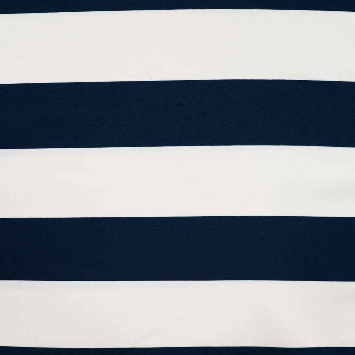 Romanit Jersey Blockstreifen 72mm Navy Ecru