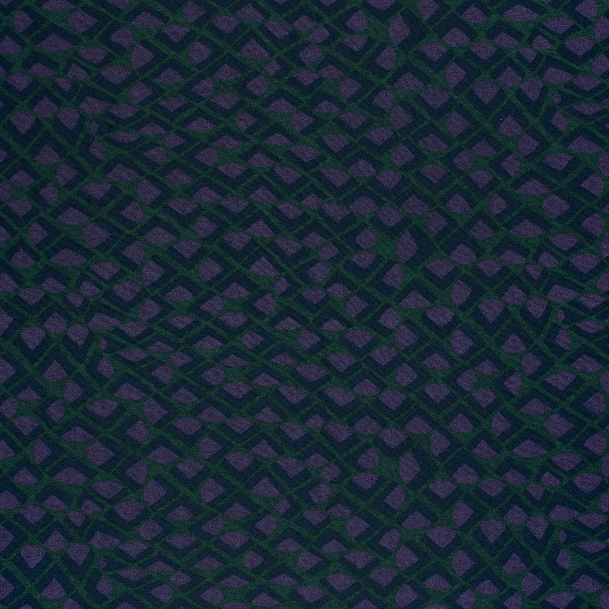 Romanit Jersey Bogenmuster Lila