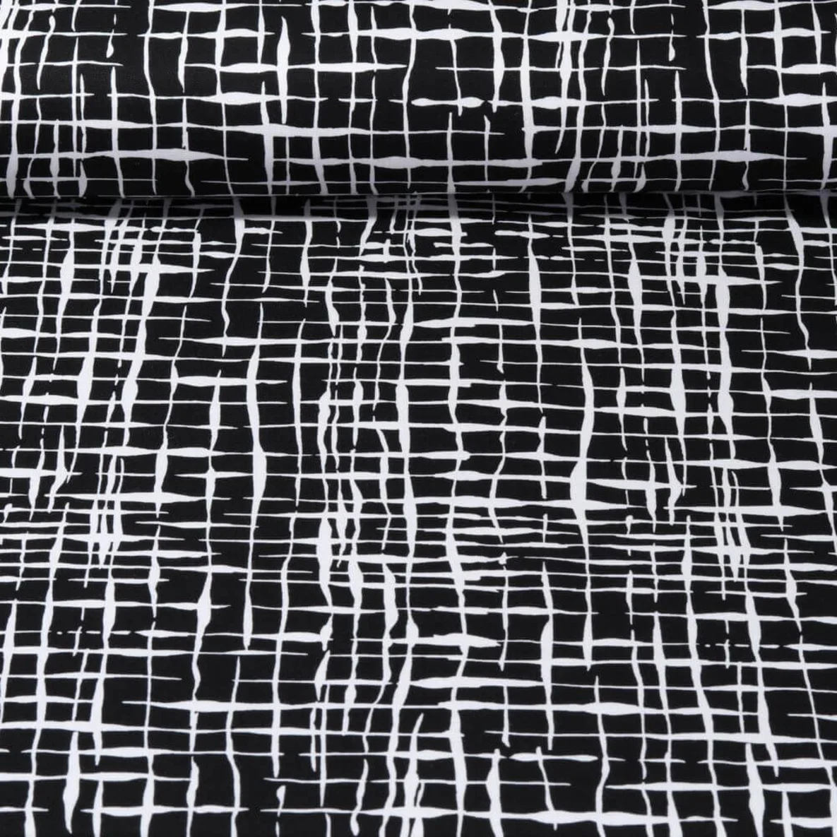 Romanit Jersey Travel Black-White Gitter