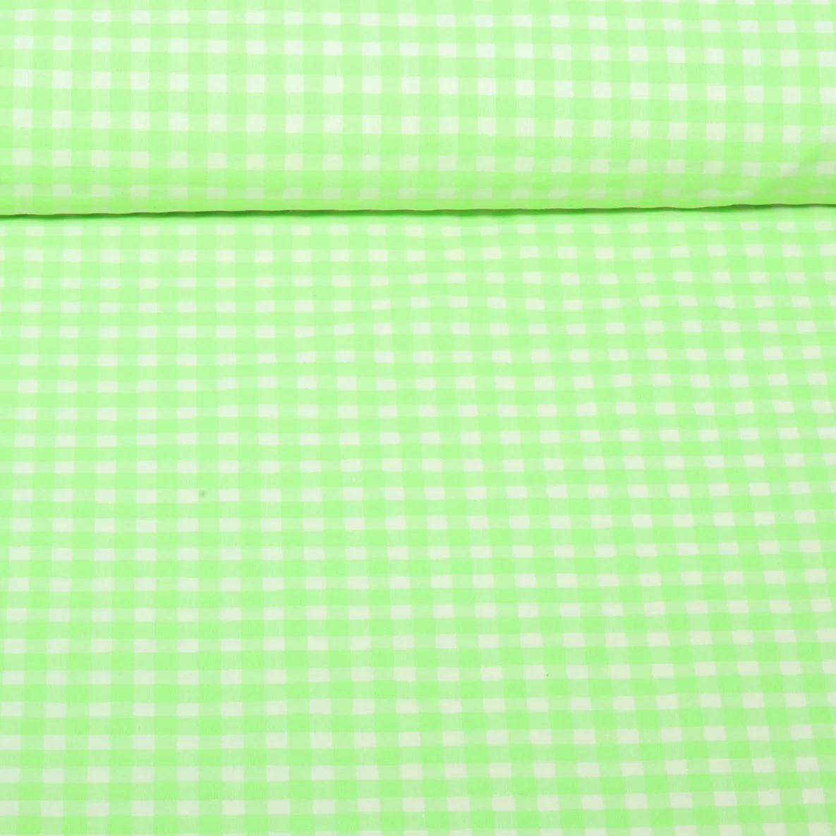 Seersucker Karo Lime Ecru