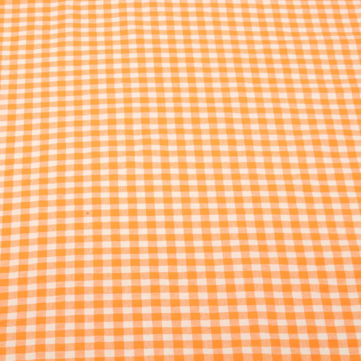 Seersucker Karo Orange Beige