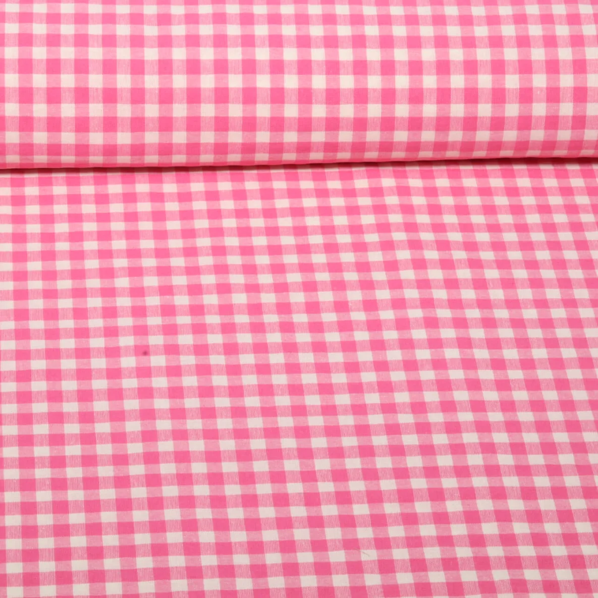 Seersucker Karo Pink Rosa