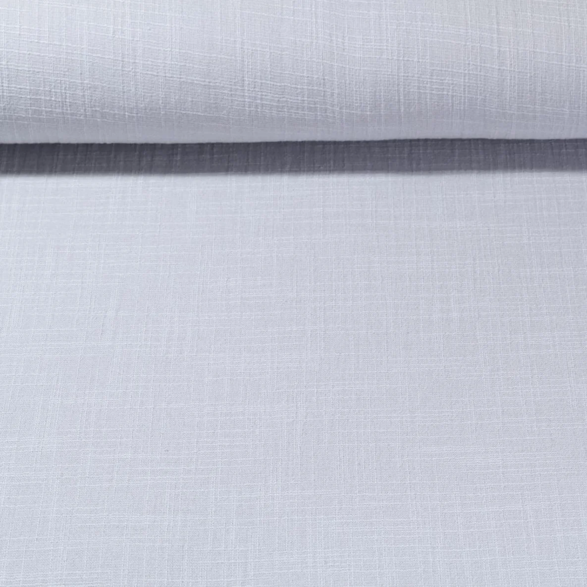 Slub Musselin "Cassie" Silbergrau