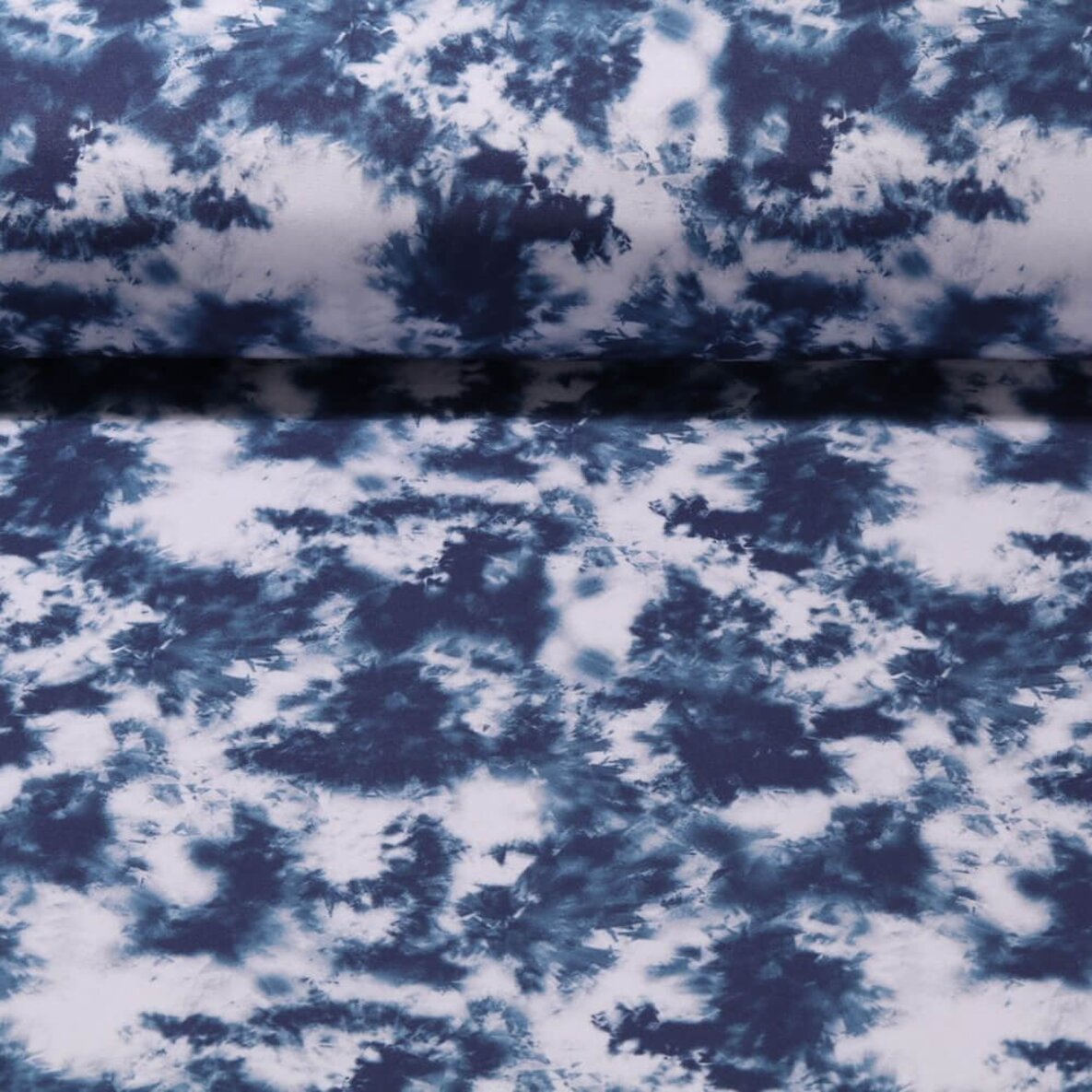 Softshell-Batik-Blau