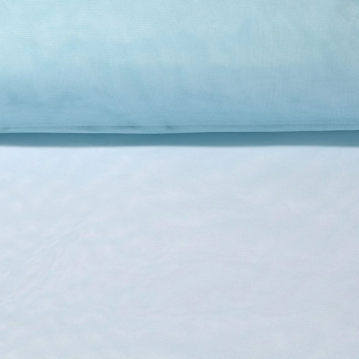 Softtüll Uni Hellblau