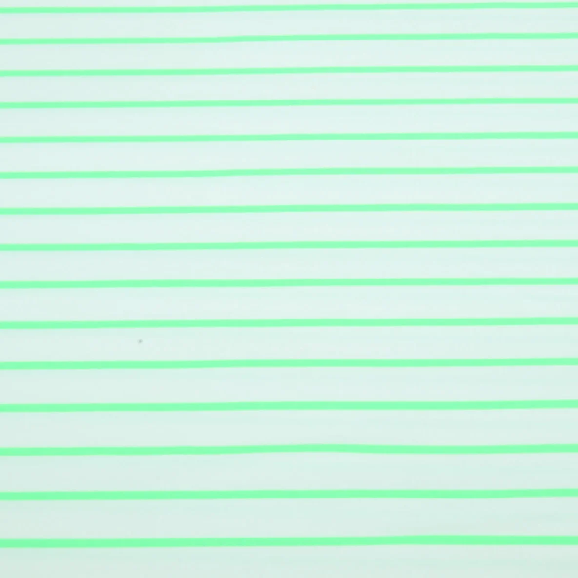 Sommersweat - French Terry Streifen Weiß Neon Grün