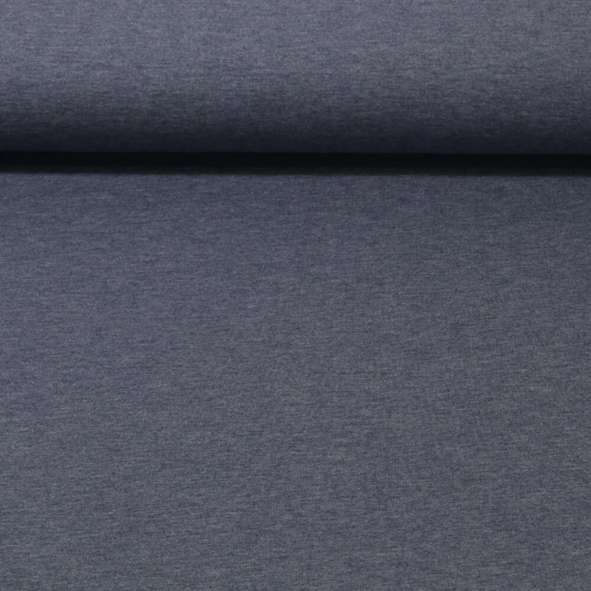 Sommersweat "Zoey" Melange Jeansblau