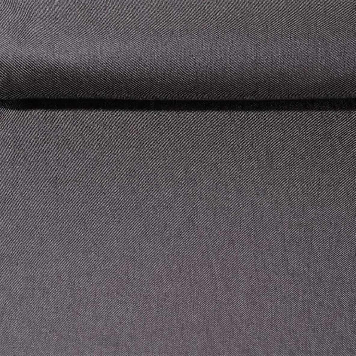 Stretch-Denim Anthrazit-meliert