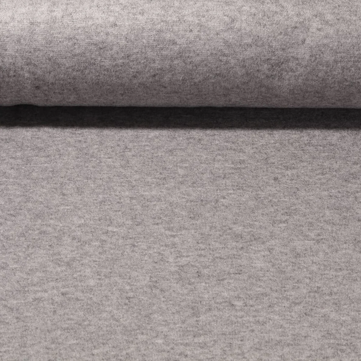 Strickjersey "Grace" Grau Melange