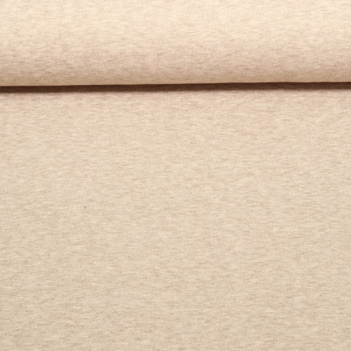 Strickjersey Marie Beige Melange