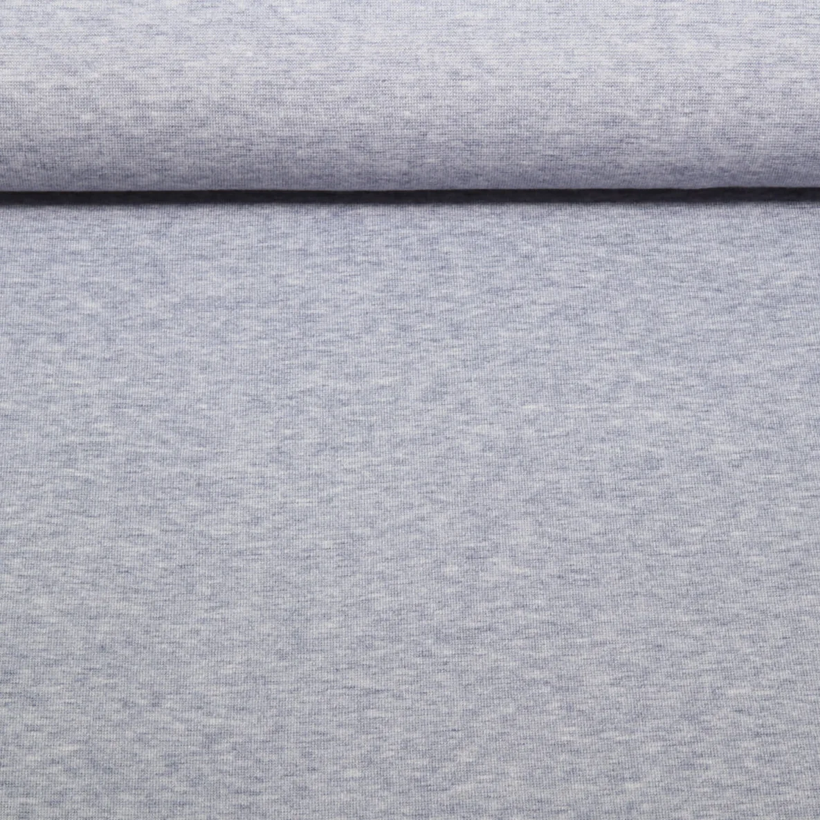 Strickjersey Marie Blau Melange