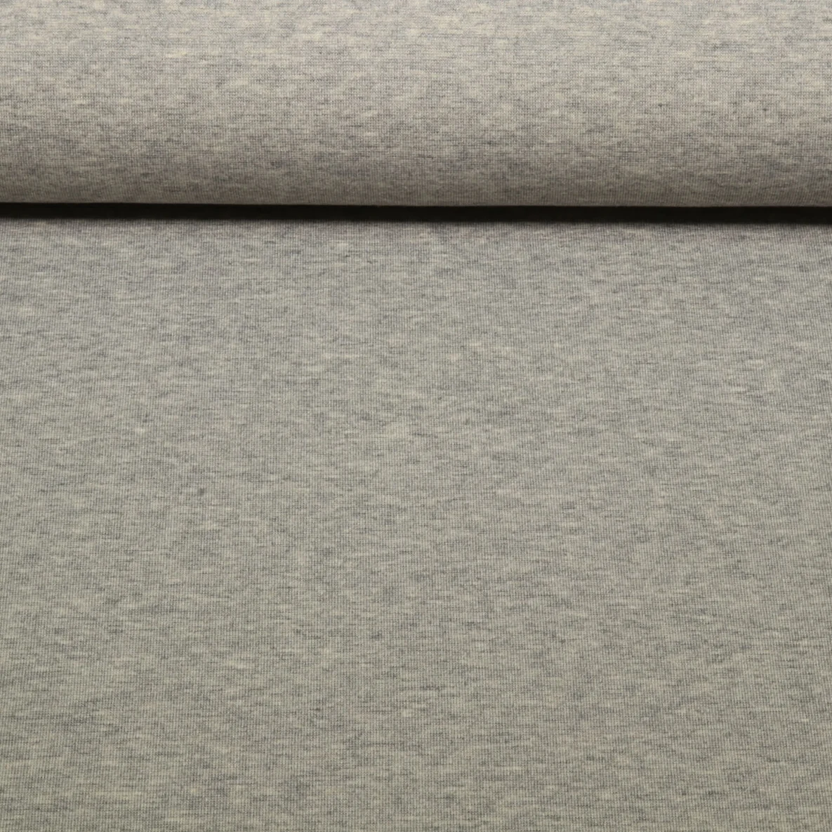 Strickjersey Marie Grau Melange