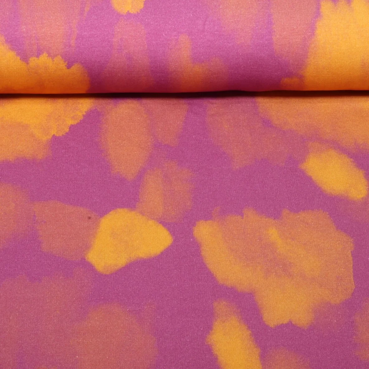 Sweat French Terry Camouflage Hortensie