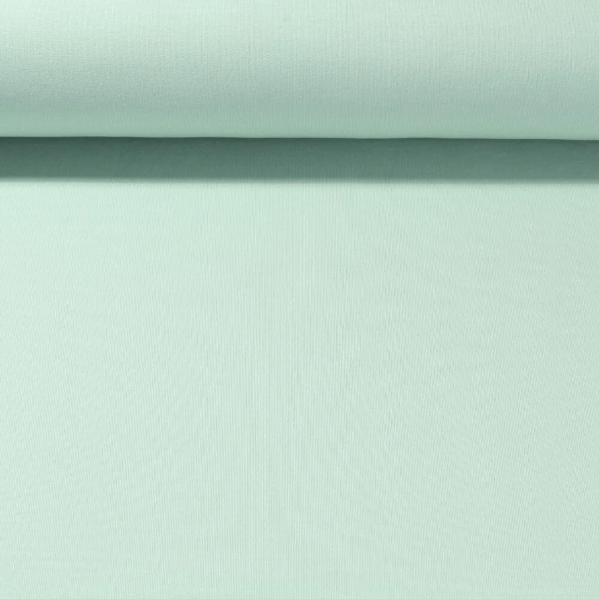 Sweat angeraut "Cleo" Uni Pastell Mint 221 