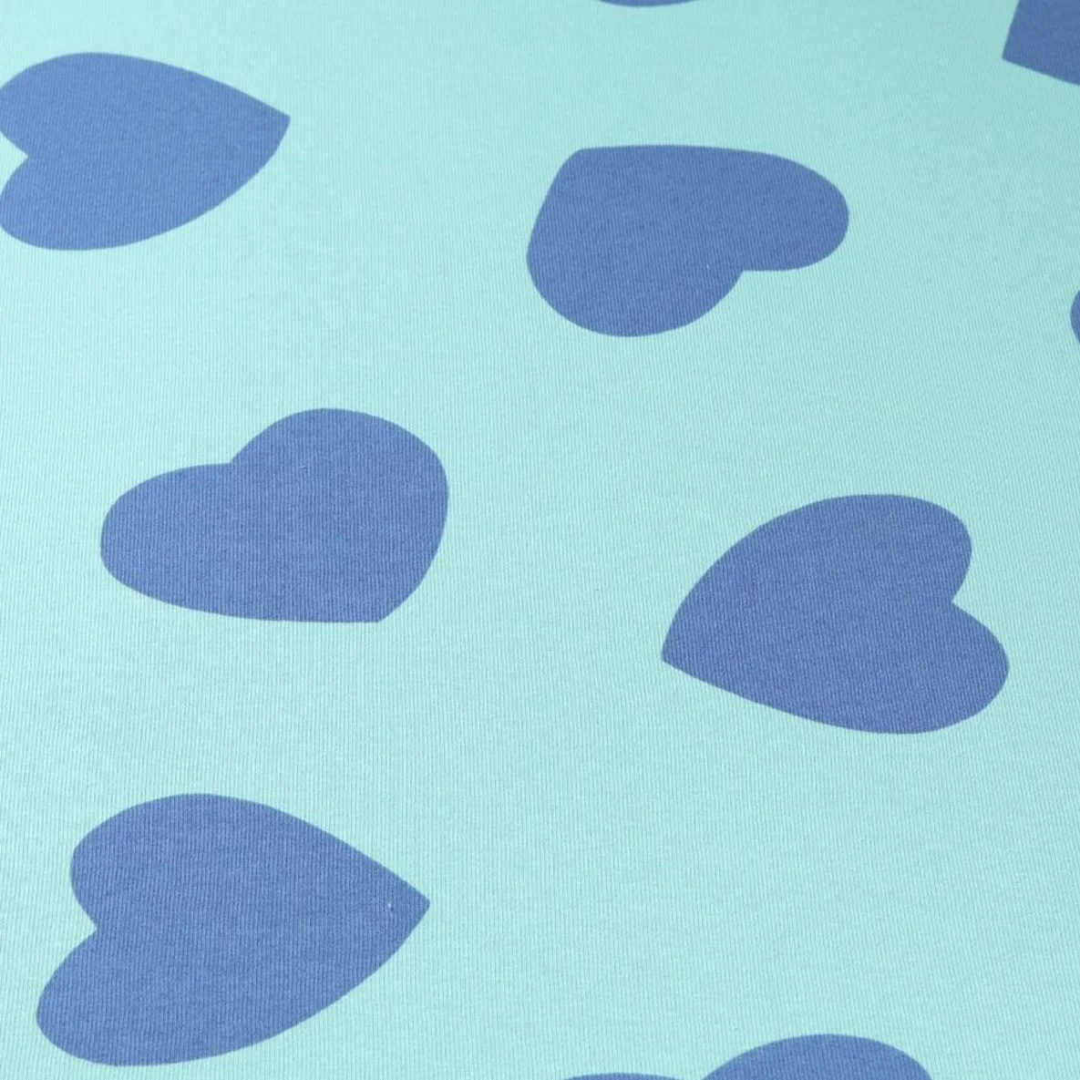 Sweat angeraut Herzen Mint