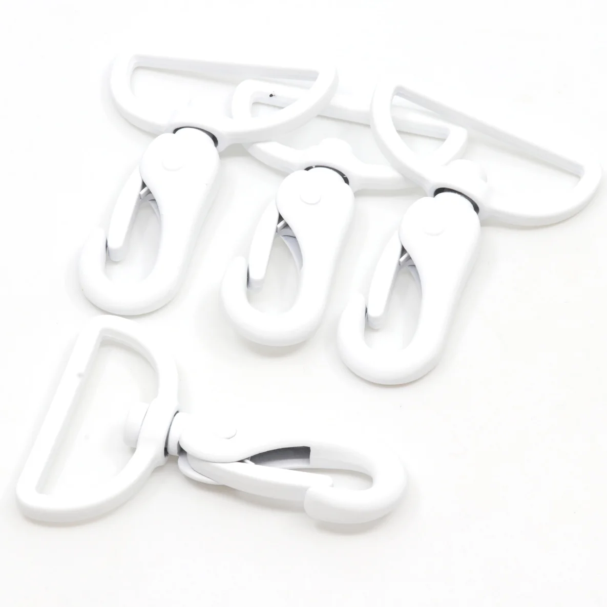 Taschenkarabiner Weiß B3 40mm