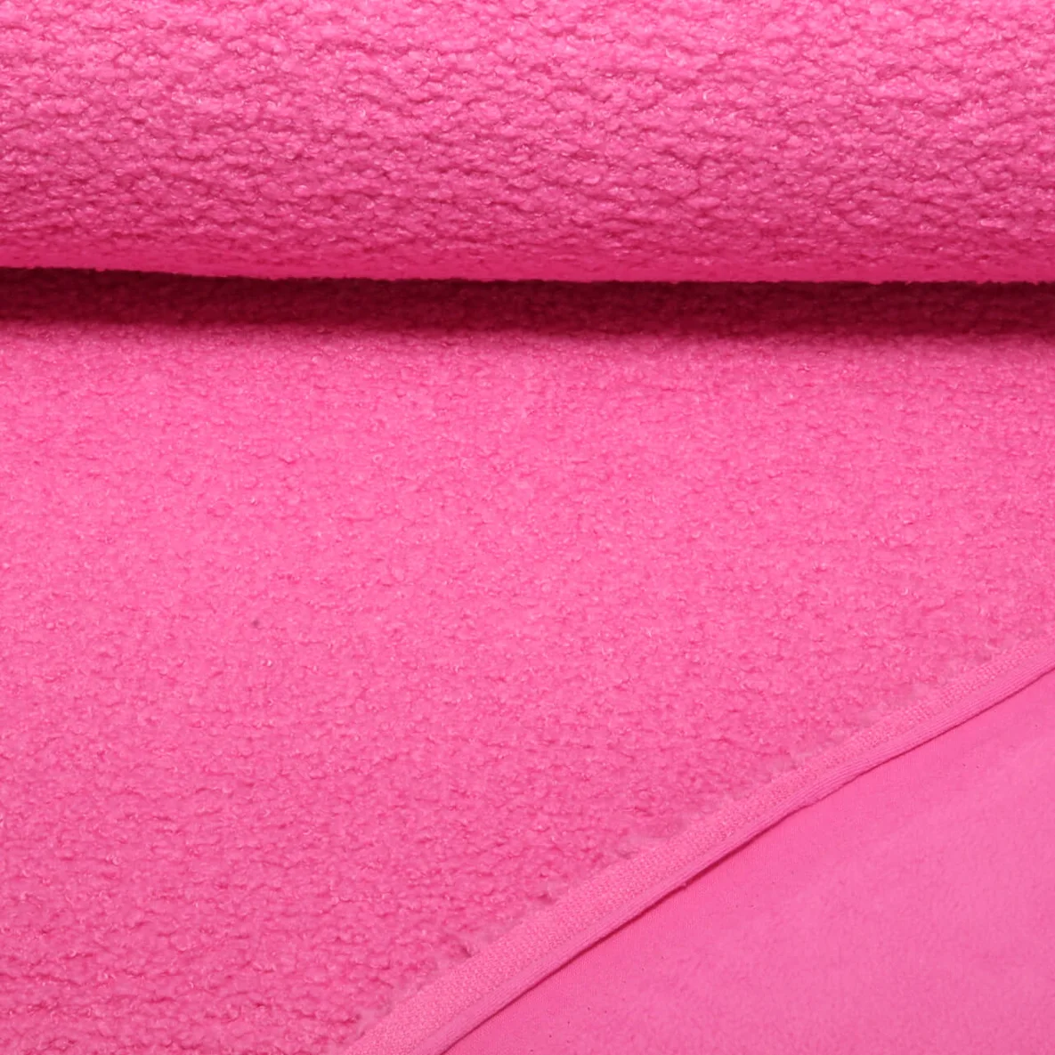 Teddyfleece Doubleface Uni Hortensie