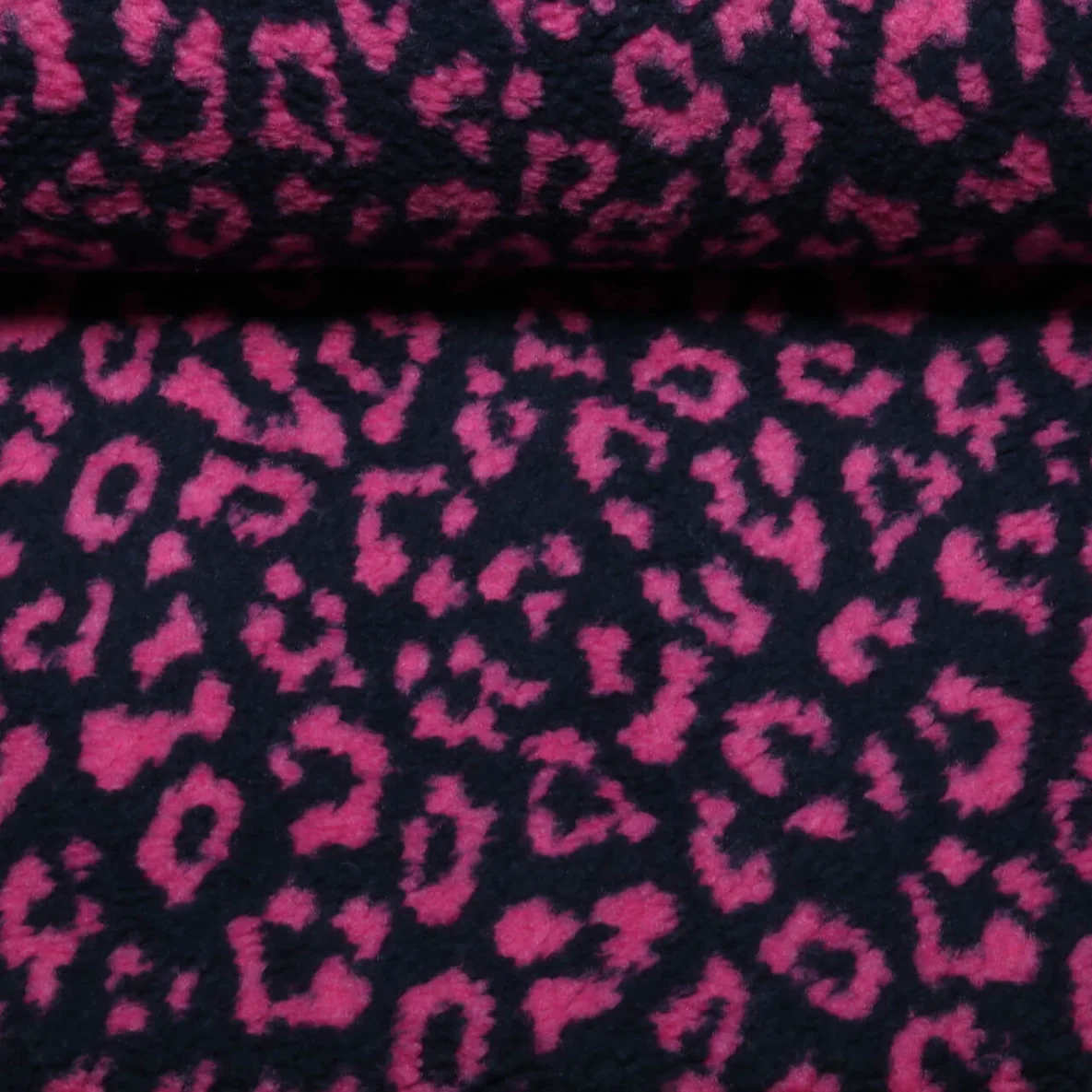 Teddyfleece Jacquard Leo Navy Rosa