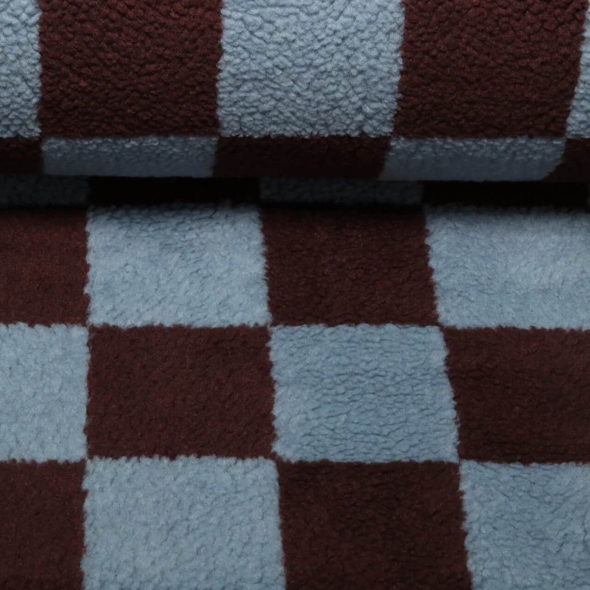 Teddyfleece Karo Bordeaux Bleu