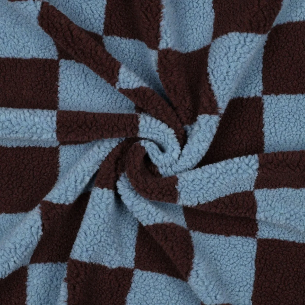 Teddyfleece Karo Bordeaux Bleu