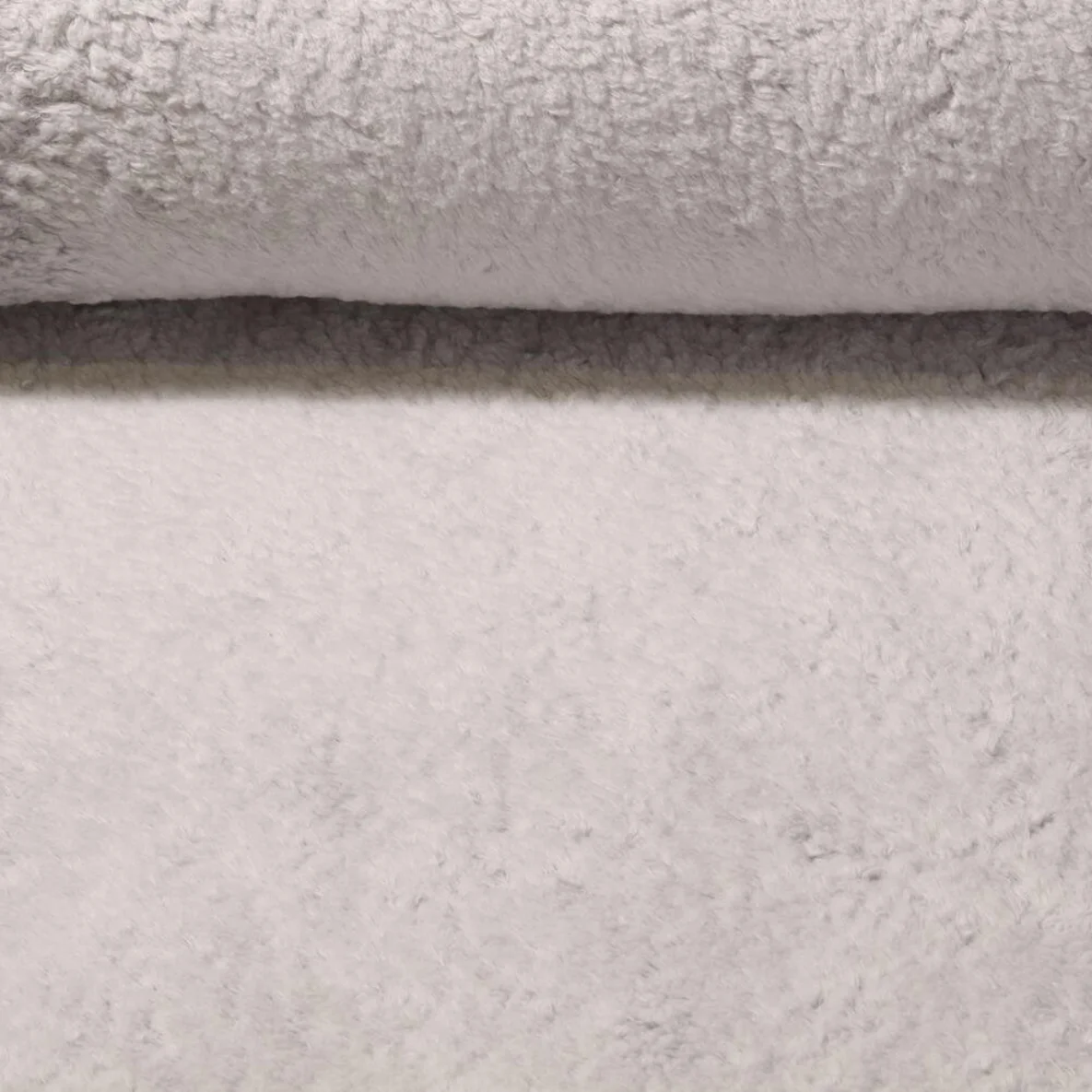 Teddyfleece Uni Grau