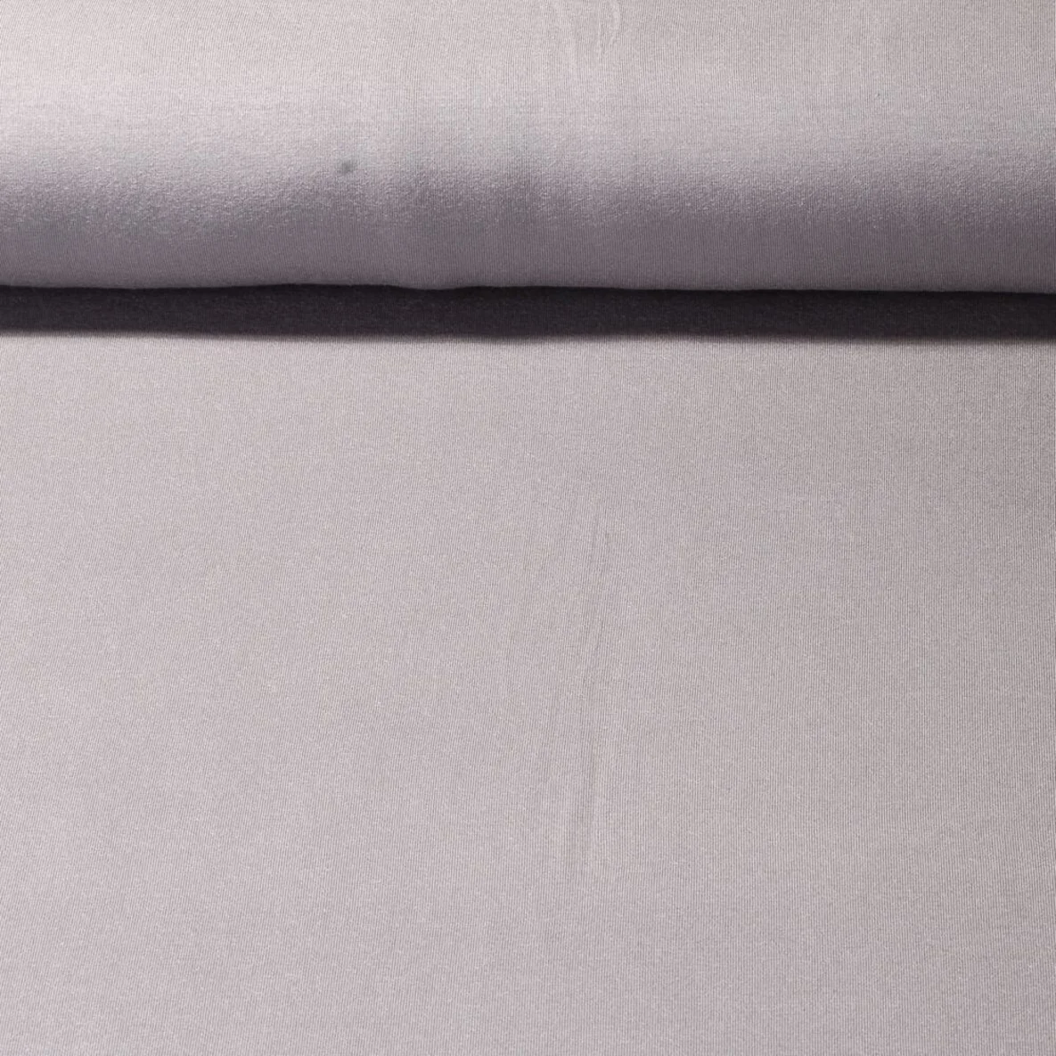 Tencel Jersey "Nicky" Uni Hellgrau