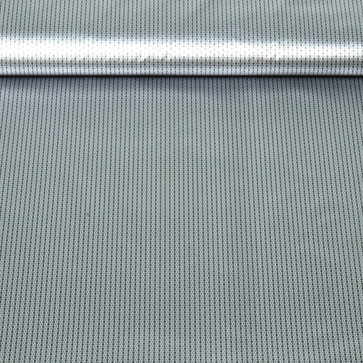 Thermo Futterstoff Punkte Silber Rosa