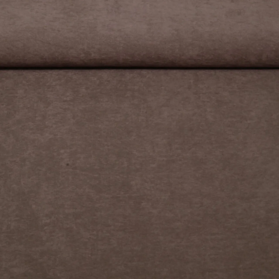 Viskose Cupro Crushed Uni Dunkelbraun