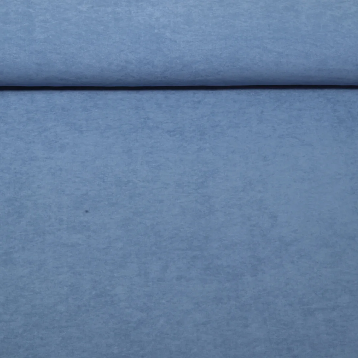 Viskose Cupro Crushed Uni Jeansblau