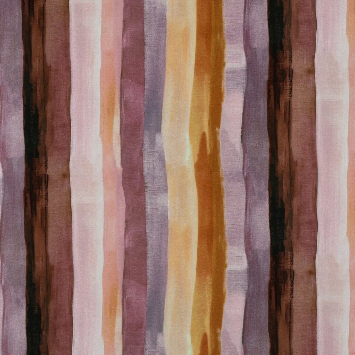 Viskose Digitaldruck Aquarellstreifen Mauve