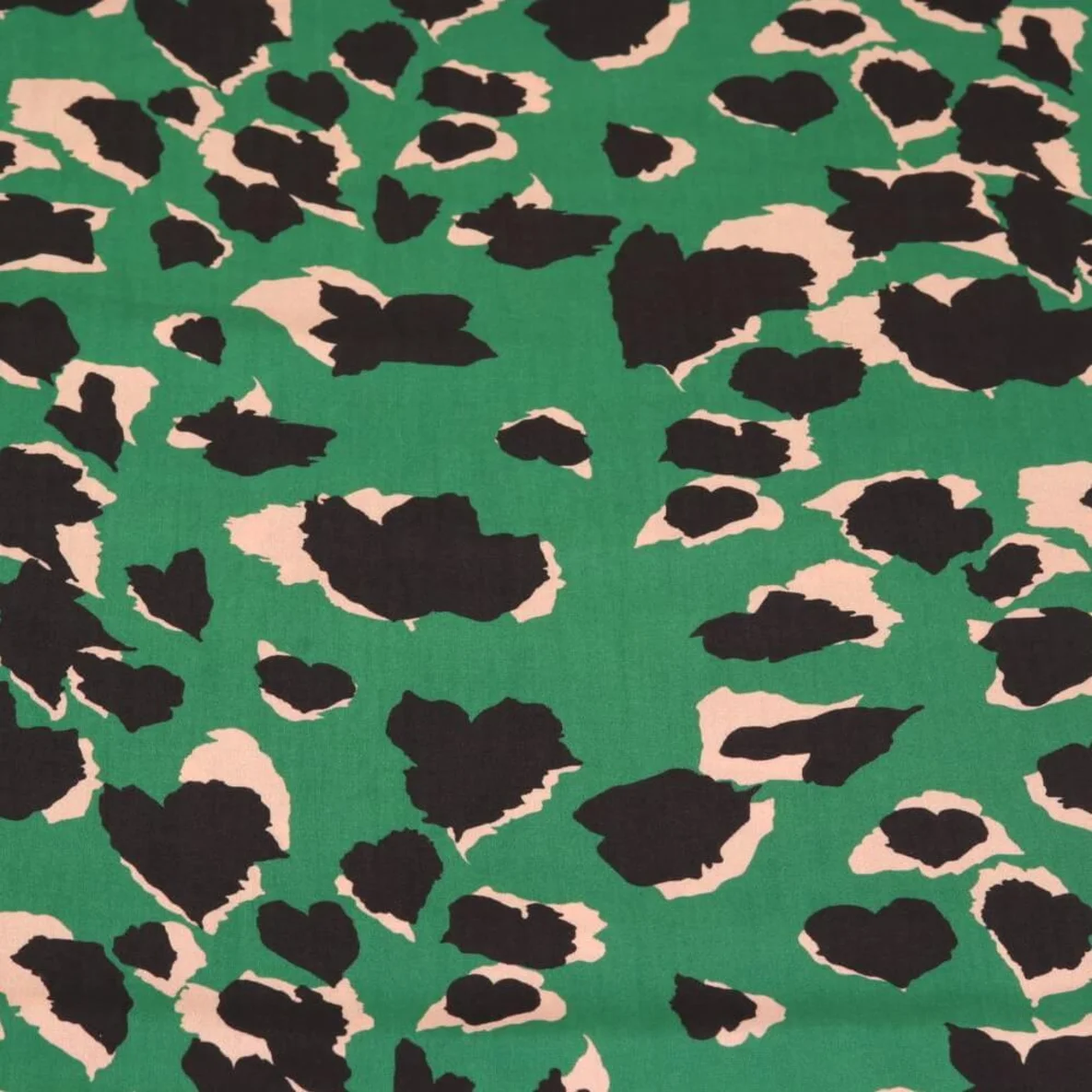 Viskose Leo Flaschengrün