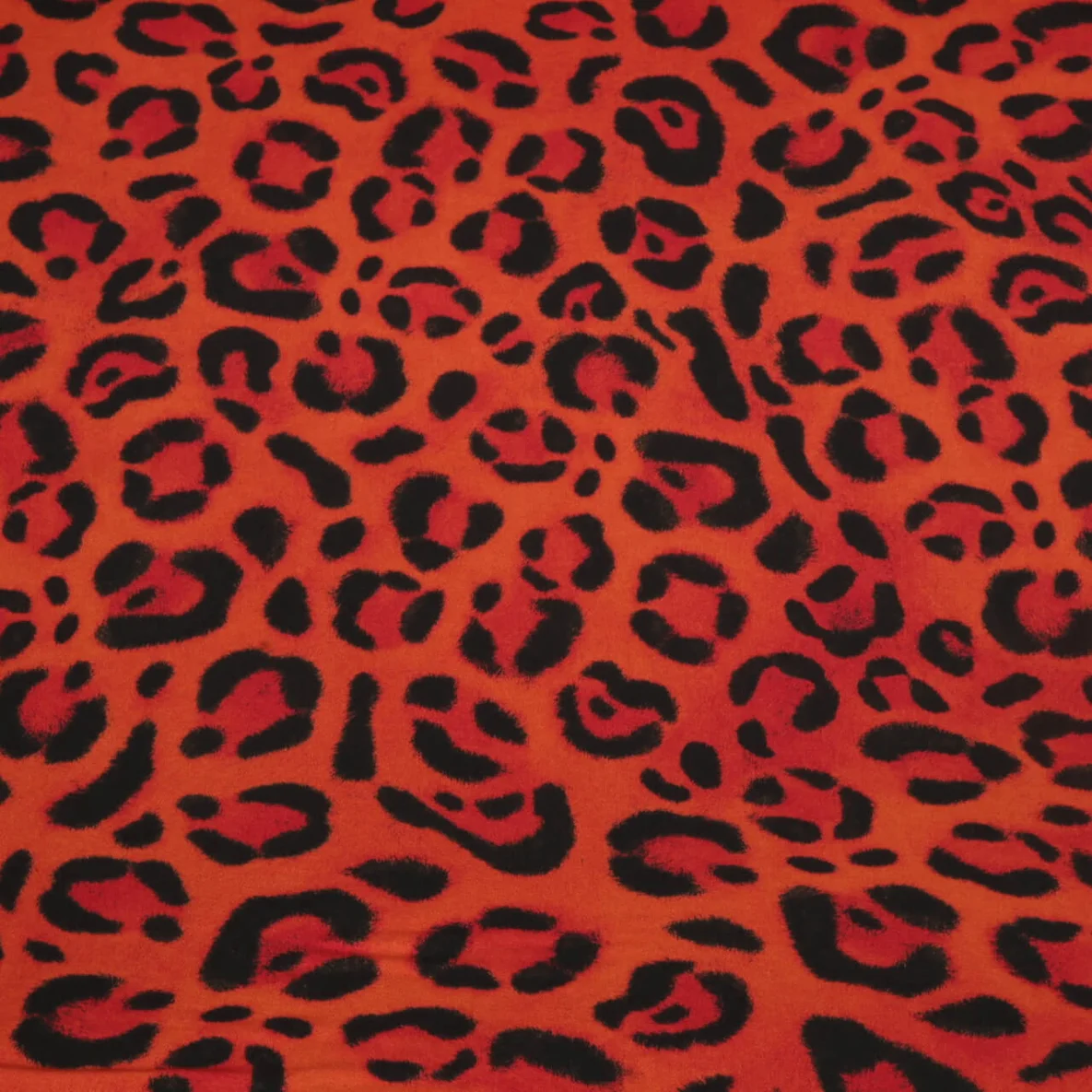 Viskose Popeline Leo Rot