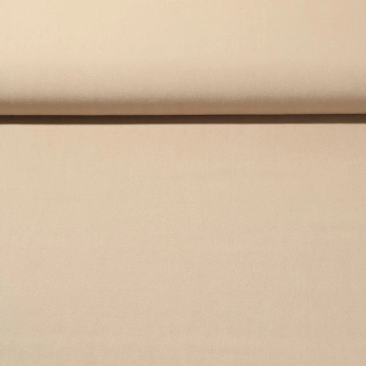 Viskose Popeline Stretch Beige