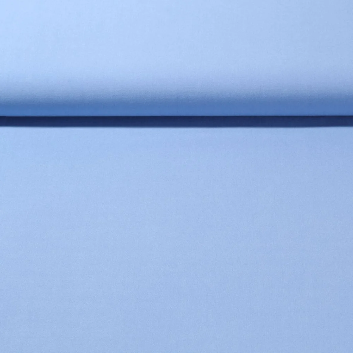 Viskose Popeline Stretch Hellblau
