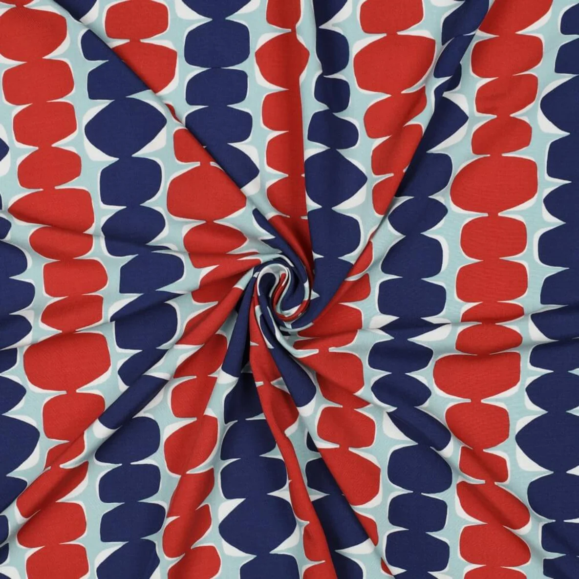 Viskose Retro Mint EcoVero By Lenzing