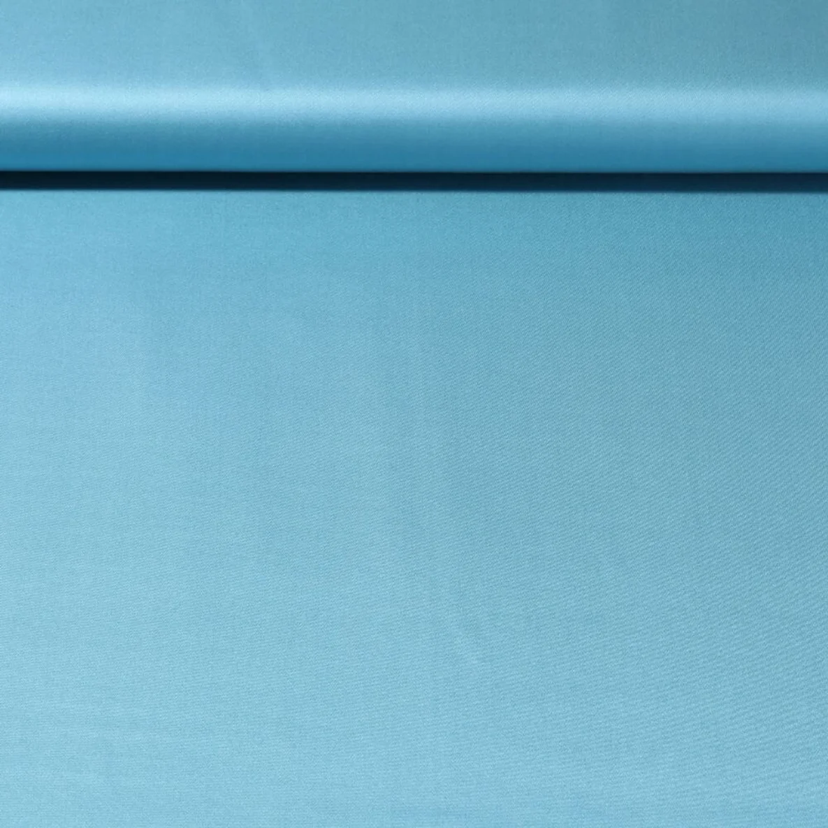 Viskose Satin Eisblau