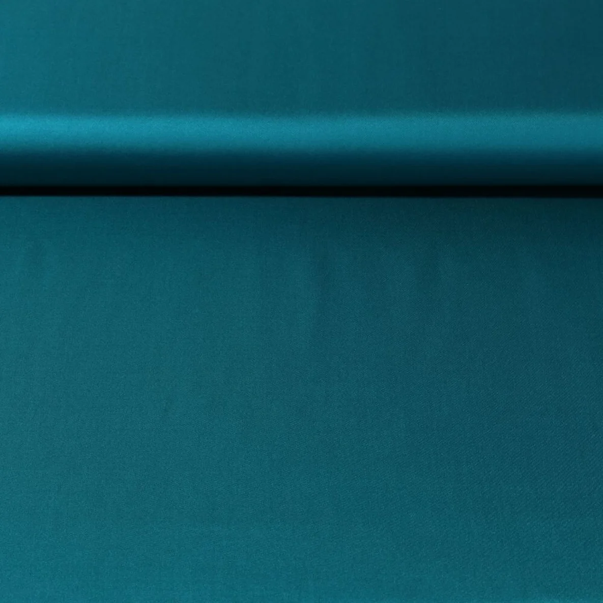 Viskose Satin Petrolgrün